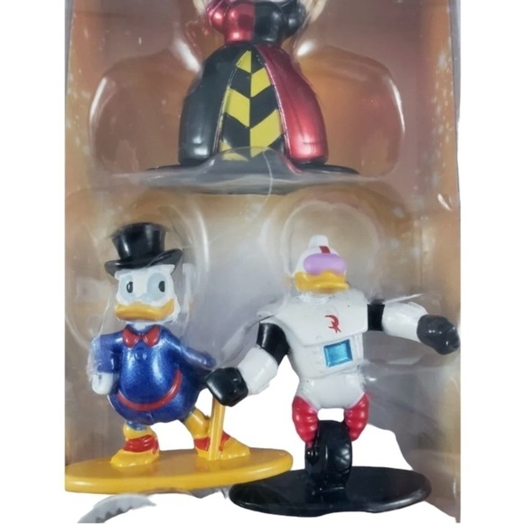 Disney 5 Pack Figure Collectors Set Die Cast Lilo Scrooge Gizmoduck Cheshire Cat - Picture 6 of 6